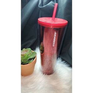 Starbucks Red Glitter 2019 Holiday Tumbler